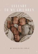 Lullaby to my children SATB choral sheet music cover